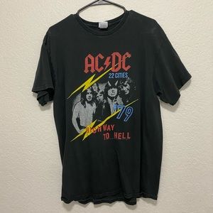 AC/DC Junk Food Tee - size small